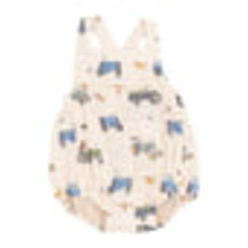 Retro Sunsuit, Tractor & Friends – SpearmintLOVE
