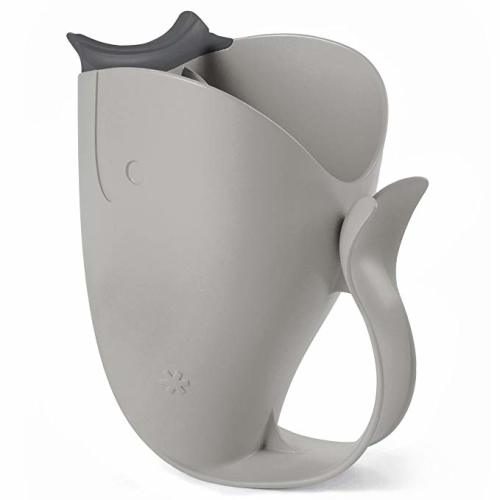 Skip Hop Moby Bath Rinse Cup: Tear-Free Waterfall Rinser, Grey