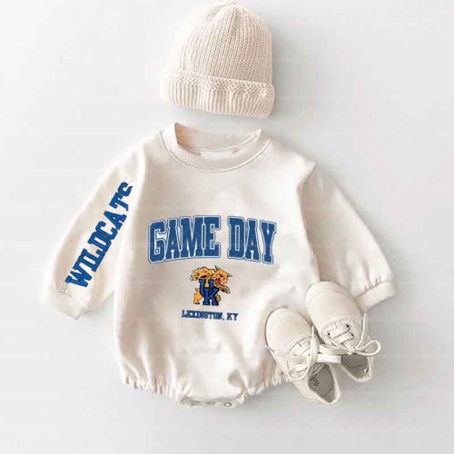 Baby Game Day Romper and Adult Sweatshirt