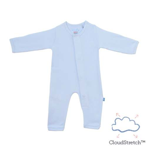 soft baby blue CloudStretch™ magnetic coverall