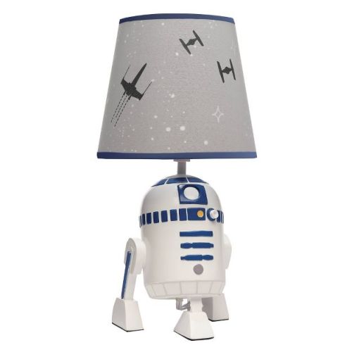 Lambs & Ivy Star Wars Classic - The Child/baby Yoda Lamp With Shade (includes Led Light Bulb)