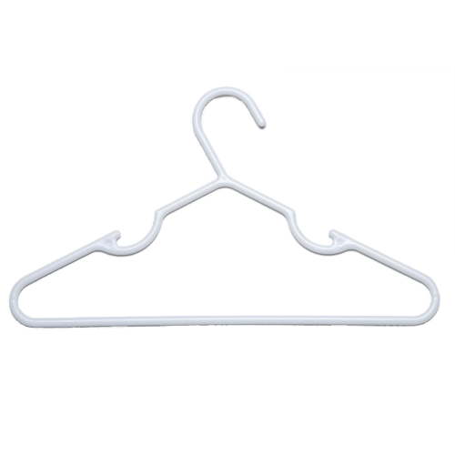 Delta Children Infant and Toddler Plastic Clothing Hangers, 100 Pack, White