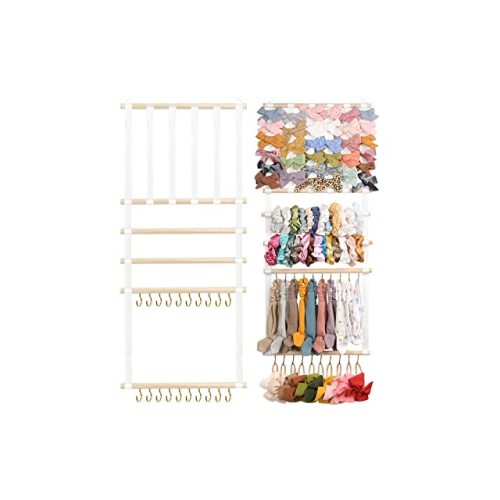 Amazon.com: Headband Holder Head Bands Organizer for Girls, POVETIRE Baby Headbands Hair Accessories Organizer Storage Wall Hanging Decor for Nursery Toddler Girls Room : Baby