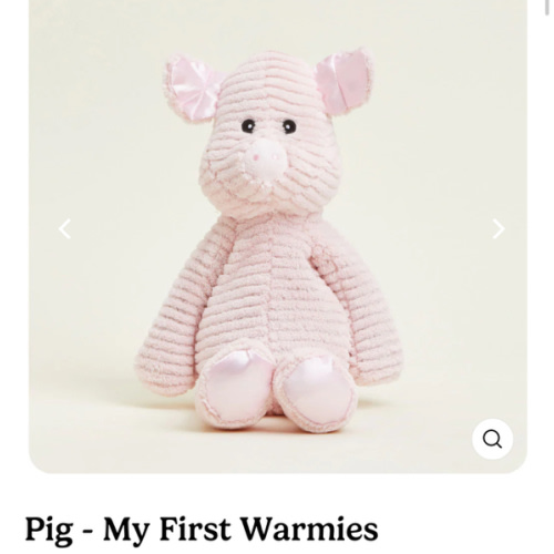 Microwavable Pig - My First Warmies | Warmies USA
