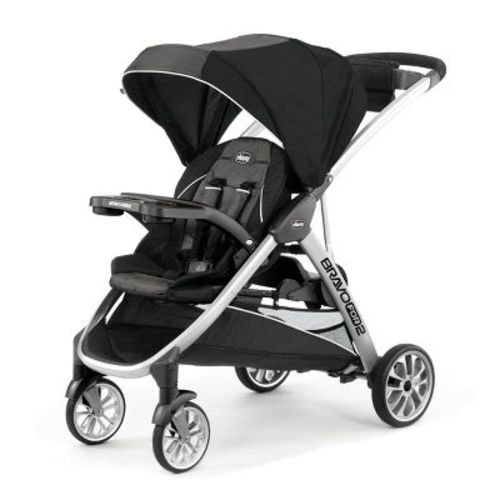 Chicco Bravofor2 Standing/sitting Double Stroller - Iron