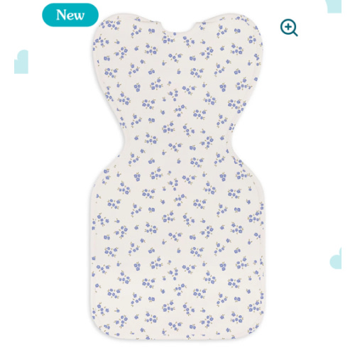 Swaddle Up™ 1.0 TOG Cotton Jacaranda Meadow