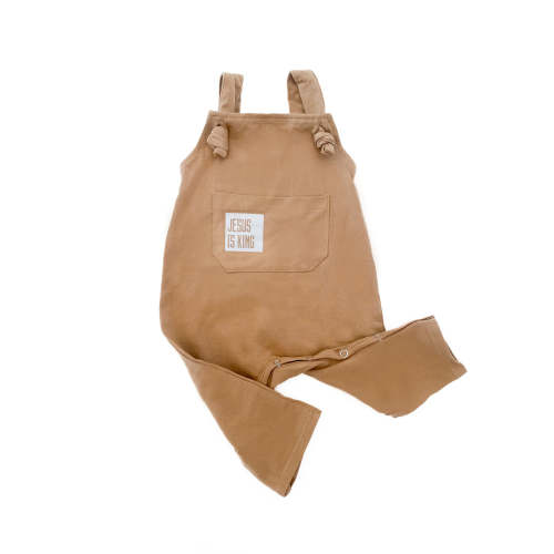 Jesus Is King Knotted Overalls – AmorClothingCo.