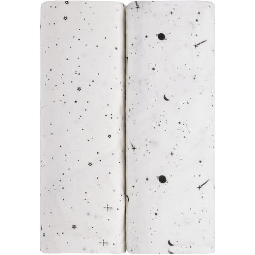 Baby Fitted Bassinet Sheet 2 Pack