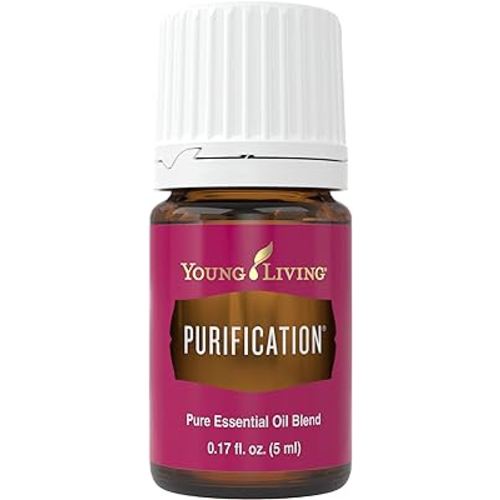 Young Living Purification Essential Oil - 5ml Pure and Refreshing Aroma, Blend of Citronella, Lavender, Lemongrass, Myrtle, Rosemary, and Tea Tree