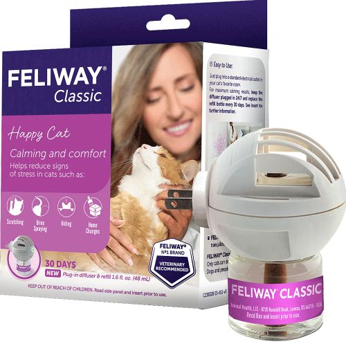 Feliway® Classic Plug-In Diffuser & 48ml Refill 30 Day Starter Kit