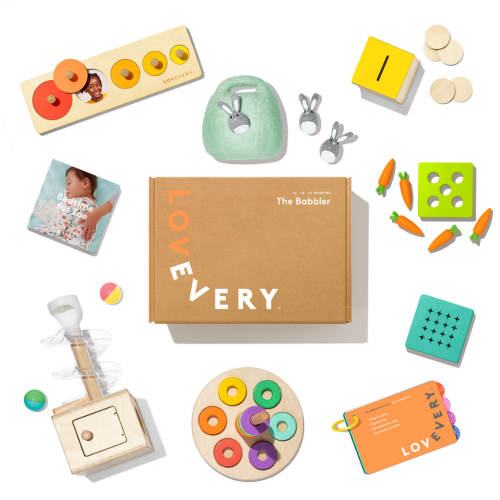 The Babbler Play Kit | Toys for 1-Year Olds | Lovevery