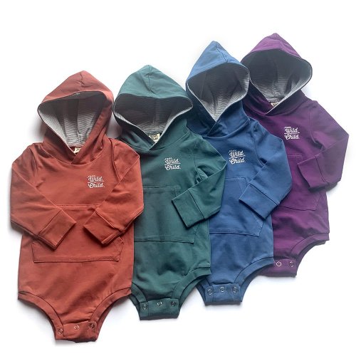 Alaska Wild Child Hoodie Onesie — Alaska Wild Child