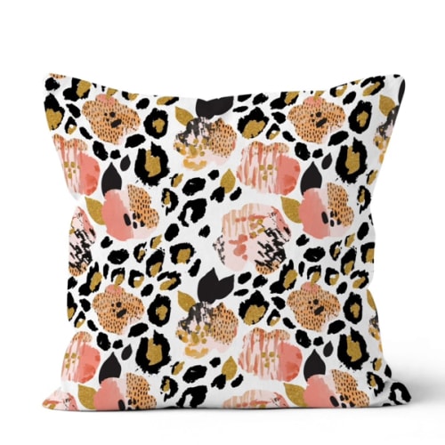 Leopard Love Nursery Pillow