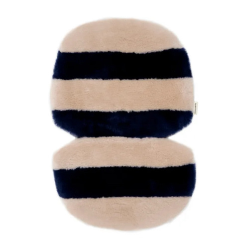 BINIBAMBA - Sheepskin Mat for Stroller or Moses Basket - Pink | Smallable