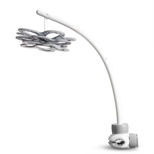 Baby Bloom™ Mobile for Munchkin Infant Swing, High-Contrast Infant with Mirror, Black/White, Unisex