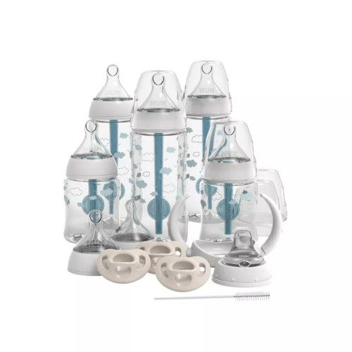 NUK Smooth Flow Pro Anti-Colic Baby Bottle Gift Set - 14ct