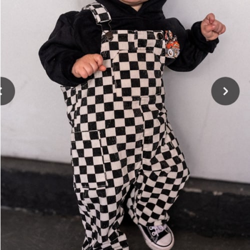 Classic Checker Overalls