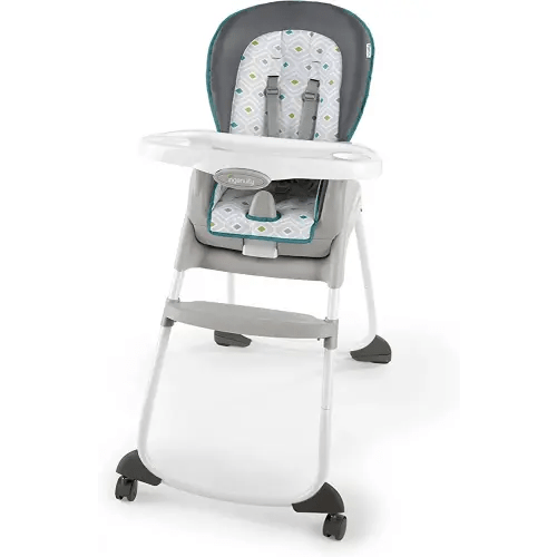 Ingenuity Trio 3-in-1 High Chair - Nash - High Chair, Toddler Chair, and Booster