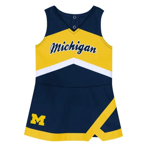 Michigan Wolverines Infant Cheerleader Dress