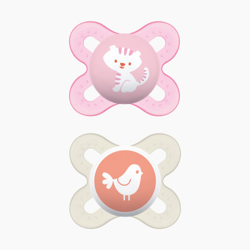 MAM Start Newborn Pacifer (2 Pack) - Pink