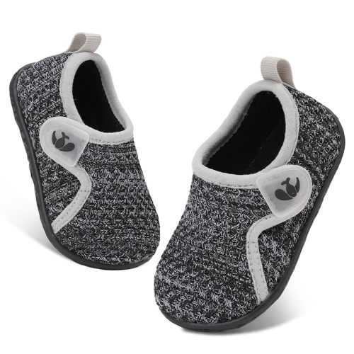 FEETCITY Baby Boys Girls First Walking Shoes Infant Sneakers Crib Shoes Breathable Lightweight Slip On Shoes
