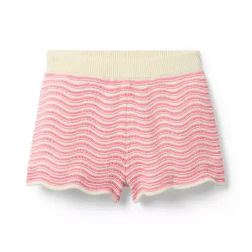Girl Pink Palette Stripe Wavy Striped Sweater Short by Janie and Jack