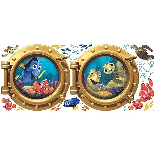 RoomMates RMK2060GM Finding Nemo Peel and Stick Giant Wall Decals
