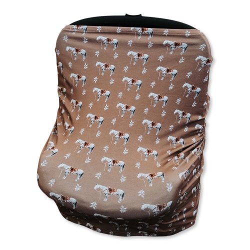 Almond Ranch Horse Car Seat Cover – Cowkid Clothing Company