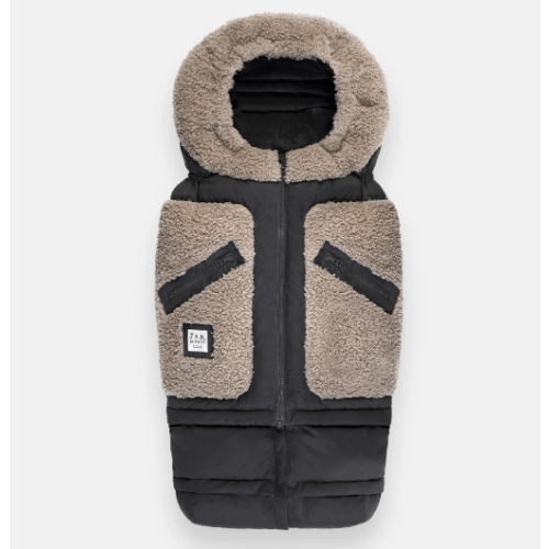 7AM Enfant Blanket 212 Evolution Footmuff - Oatmeal Teddy