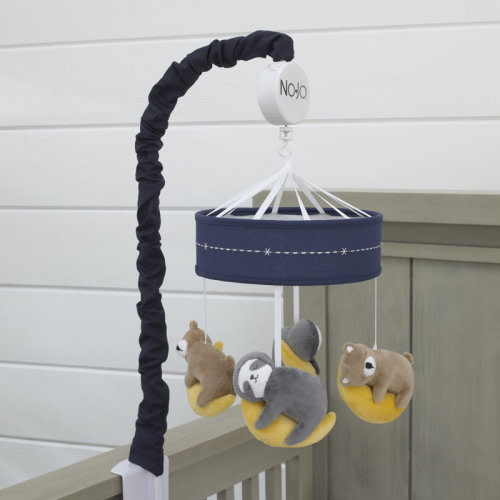 Nojo Goodnight Sleep Tight Bear and Sloth Mobile | Wayfair
