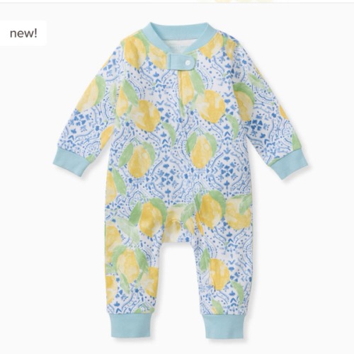 Lemon Tiles Organic Cotton Sleep & Play