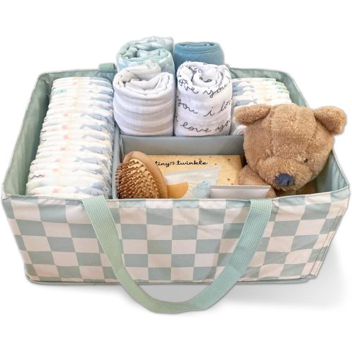 Diaper Caddy Organizer | Foldable, Portable & Waterproof