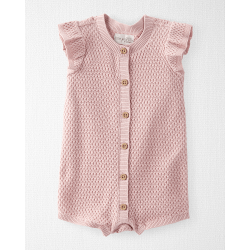 Baby Organic Cotton Sweater Knit Romper - Little Planet | Carter's
