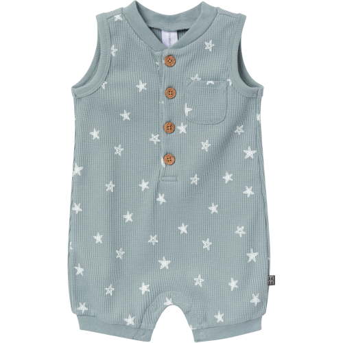 Modern Moments by Gerber Baby Boy Sleeveless Romper, Sizes 0/3 Months - 24 Months