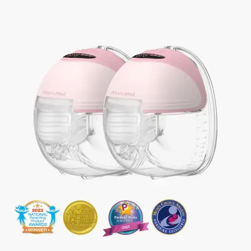 S21 Double Breast Pump- Aurora - Pink - MOMMED.COM