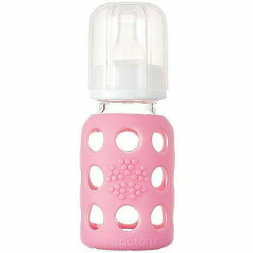 Lifefactory Glass Baby Bottles 4 oz.