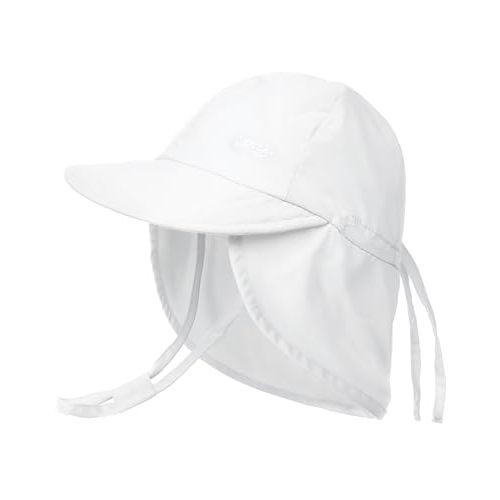 FURTALK Baby Sun Hat with Neck Flap UPF 50+ Adjustable Baby Boys Girls Summer Beach Hat for Traveling Swim Hat