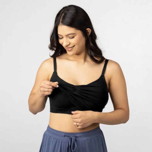 Kindred Bravely Sublime Hands-free Pumping Lounge & Sleep Bra - Oatmeal M