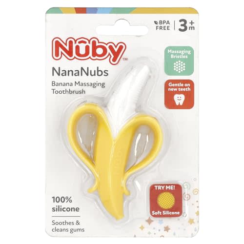 Nuby NanaNubs Banana Massaging Toothbrush