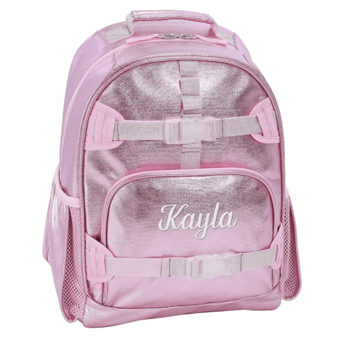 Metallic Pink Backpack | Pottery Barn Kids