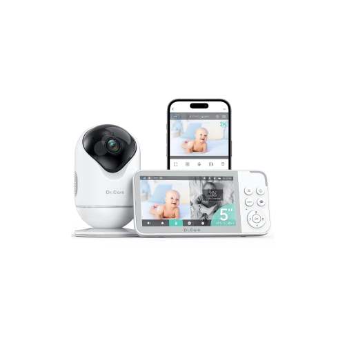 VistaView 5" 2K Smart WiFi Baby Monitor - SBM001