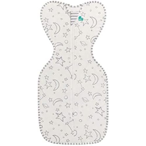 Love To Dream Swaddle UP Silky-Lux 1.0 TOG, Gray, Small, 8-13 lbs, Super Soft and Luxurious 100% Bamboo Viscose, Allow Baby to Sleep in Their Preferred Arms Up Position