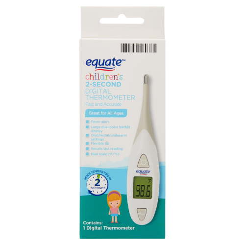 Equate Children's 2-Second Digital Thermometer HSA/FSA Eligible