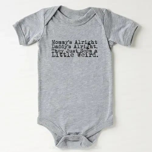 Rock n Roll Mommy Daddy Bodysuit For Baby 8