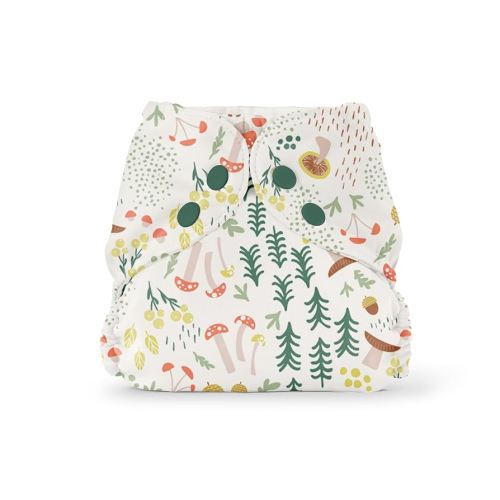 Esembly Cloth Diaper Cover - Fantastic Funghi, Size 2 (18-35lbs)