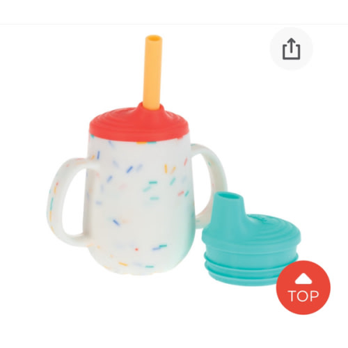 3-Stage Training Cup Set with Handles | Confetti
