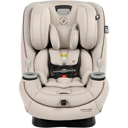 Maxi Cosi Pria All-in-One Car Seat, 3in1, Convertible from Infant to Toddler, rear and forward facing, booster mode, washable Seat Cover, Desert Wonder
