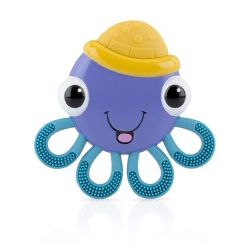 Nuby Vibe-eez Soothing Teether, Octopus