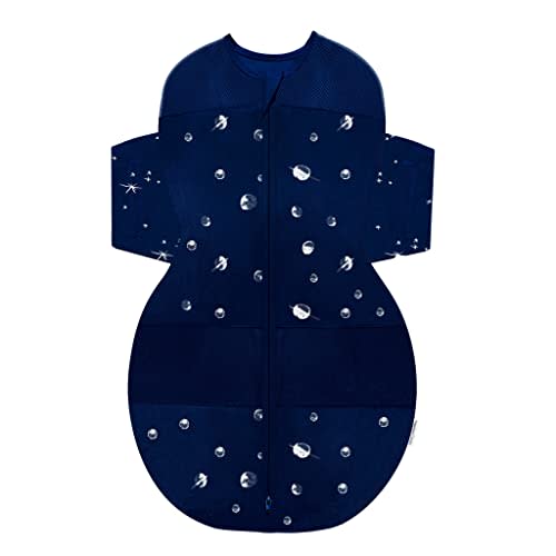 Happiest Baby SNOO Sleep Sack - 100% Organic Cotton Baby Swaddle Blanket - Doctor Designed Promotes Healthy Hip Development