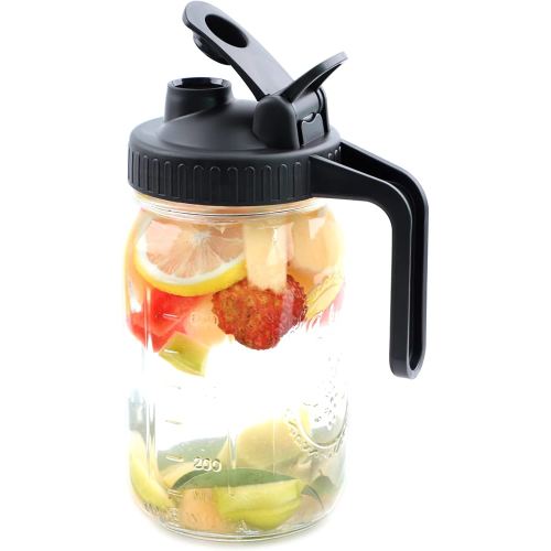 Wide Mouth Mason Jar Pitcher 32 OZ